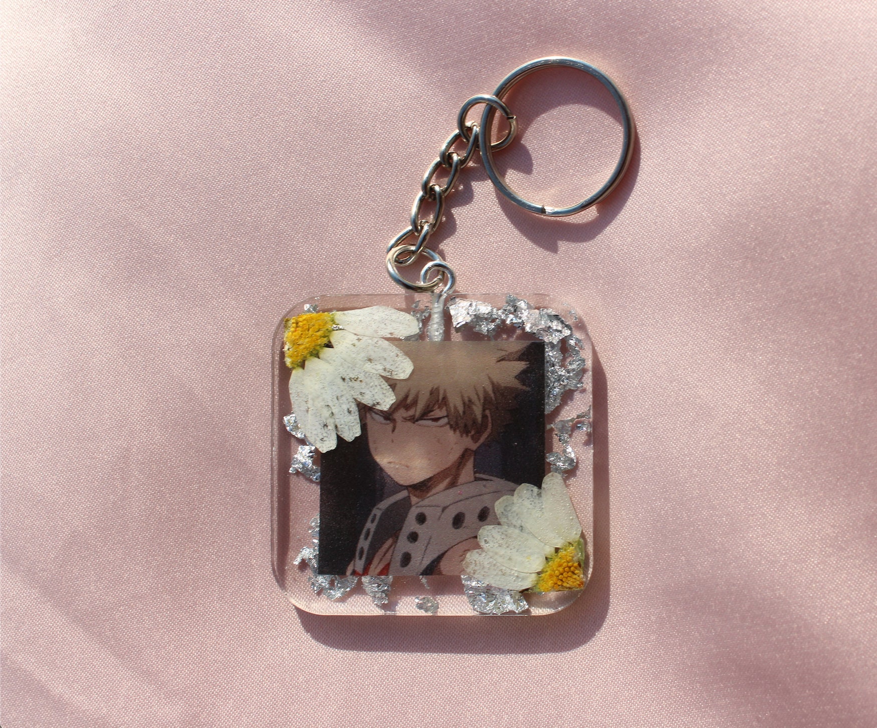Custom Anime Resin Keychain Photo Keychain Anime Keychain Etsy