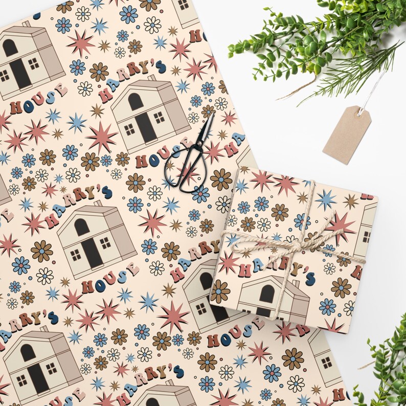 Harry Styles Wrapping Paper Harry’s House Wrapping Paper - Etsy