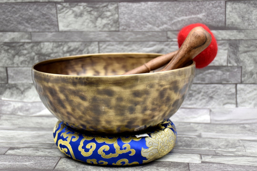 11 Inches Tibetan Singing Bowls Chakras Bowls Authentic Hand Hammered