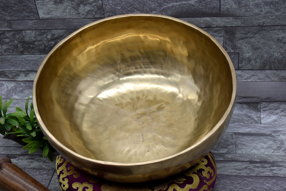 12 Inch Large Handmade Singing Bowls Best Sound Quaity dim Etsy
