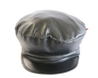 leather rasta hat