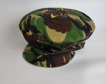 Rasta Camouflage Hat with star