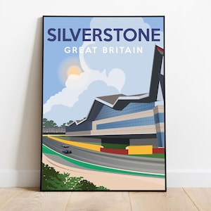 Silverstone Print | Poster | F1 | Formula One Posters | Wall Art