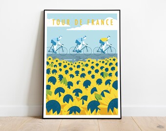Tour de France 1977 Campagnolo Super Record Colnago vintage A4 poster Tour de France 1977 Campagnolo Super Record Colnago vintage A4 poster