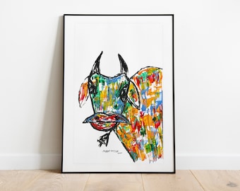 Cow Print | Indian Artwork