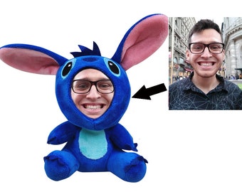 stuffed toy with your face