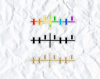 Pegatina de diagrama de pedal de arpa, a prueba de agua, pegatina de música clásica, instrumentos de cuerda, regalo de música, imán de nevera, nevera, orquesta