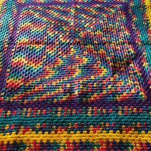 Crocheted Throw