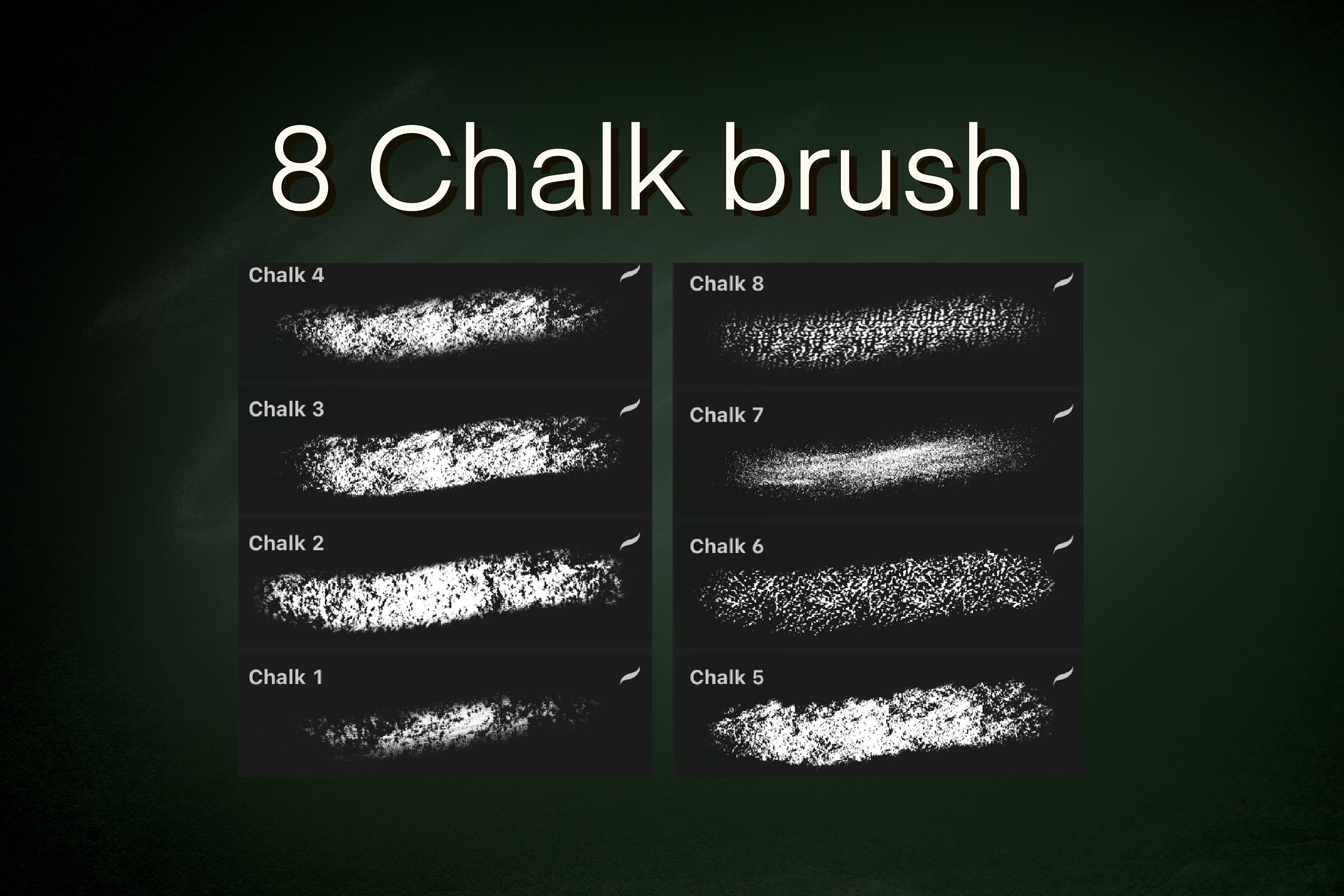 china procreate chalk brush free