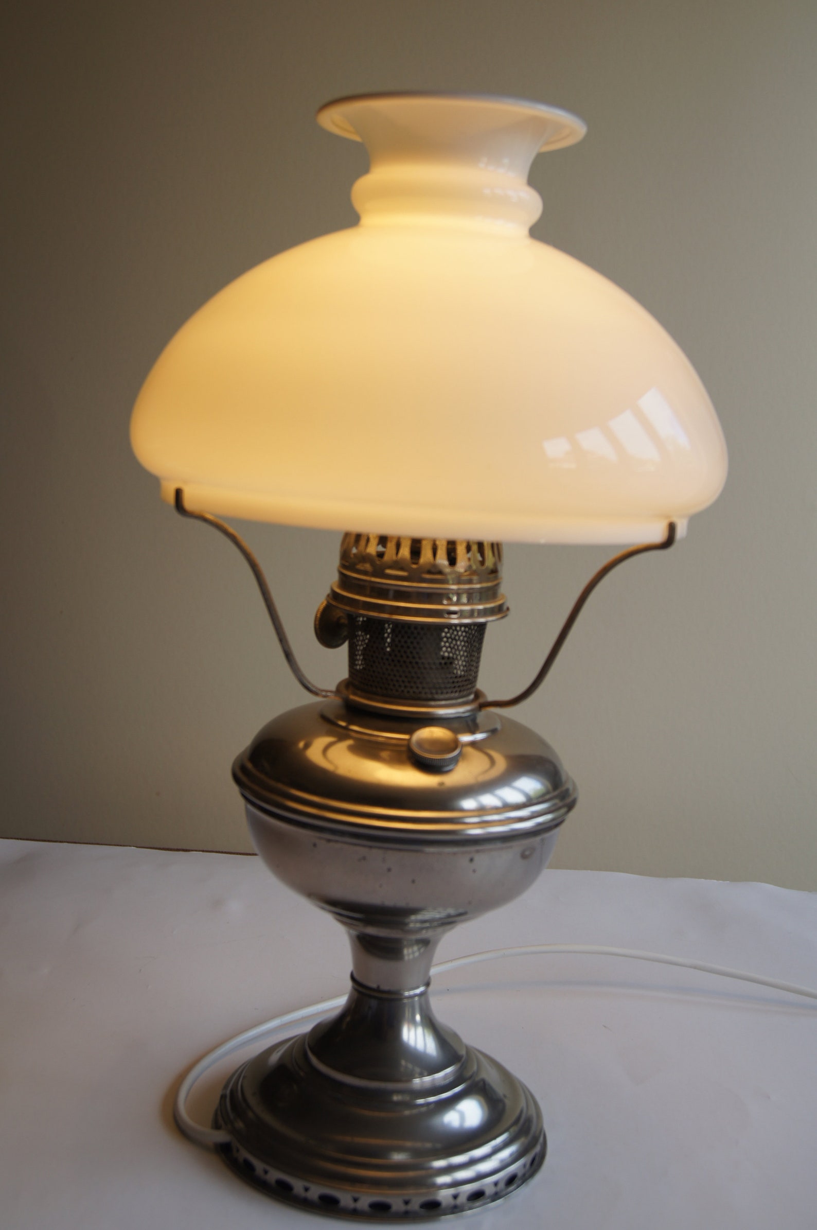 Vintage Aladdin Model 11 London 1920s Oil lamp converted to Etsy