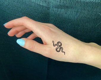 Snake Tattoo Etsy