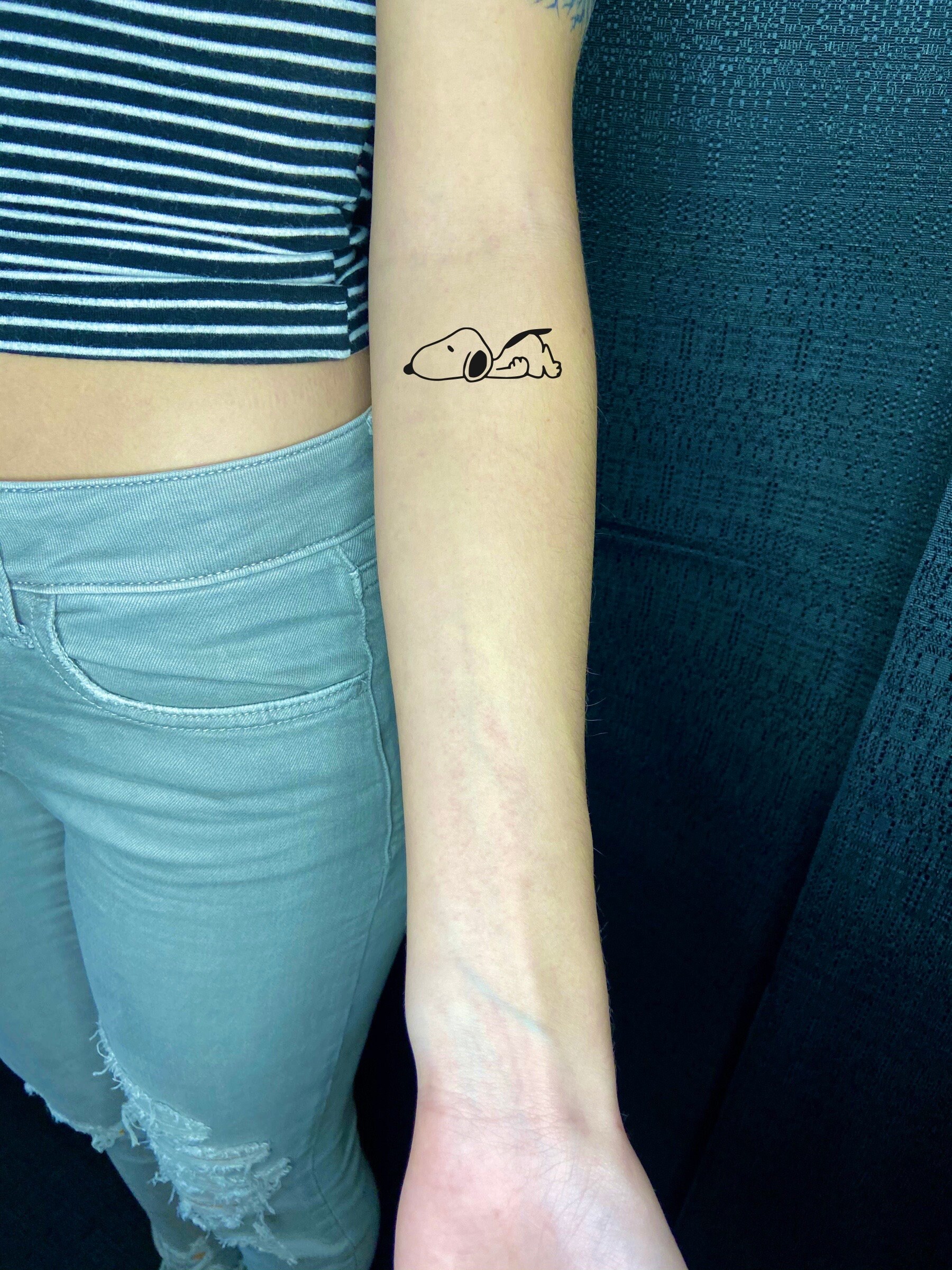 Tattoo of Snoopy
