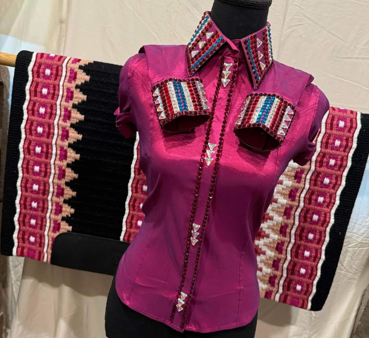 Pink Show Riding Jacket Best Selling Pink Western Show Shirt | Rodeo Queen Dress | Horse Riding ...