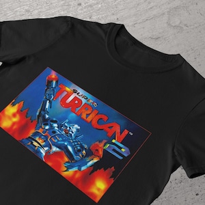 Super Turrican 2 T-Shirt: Vintage-Style Arcade Gaming, Unisex Graphic Tee