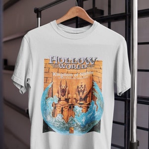 90s DnD Hollow World Kingdom of Nithia Box Art T-Shirt: Vintage Retro Gaming Tabletop RPG Graphic Tee Shirt
