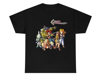 Chrono Trigger Graphic T-shirt: Retro RPG Classic NES Gaming Chrono Trigger Graphic T-shirt: Retro RPG Classic NES Gaming
