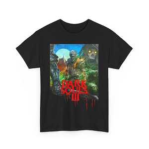 Dark Souls III T-Shirt: Unisex Gaming Graphic Tee, Vintage Style