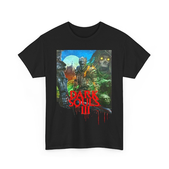 Dark Souls III T-Shirt: Unisex Gaming Graphic Tee, Vintage Style