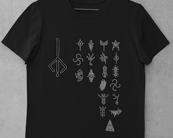 Bloodborne Caryll Runes T-Shirt: Minimalist Gaming Tee