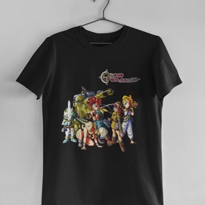 Chrono Trigger Graphic T-Shirt: Retro RPG Classic NES Gaming Tee Shirt