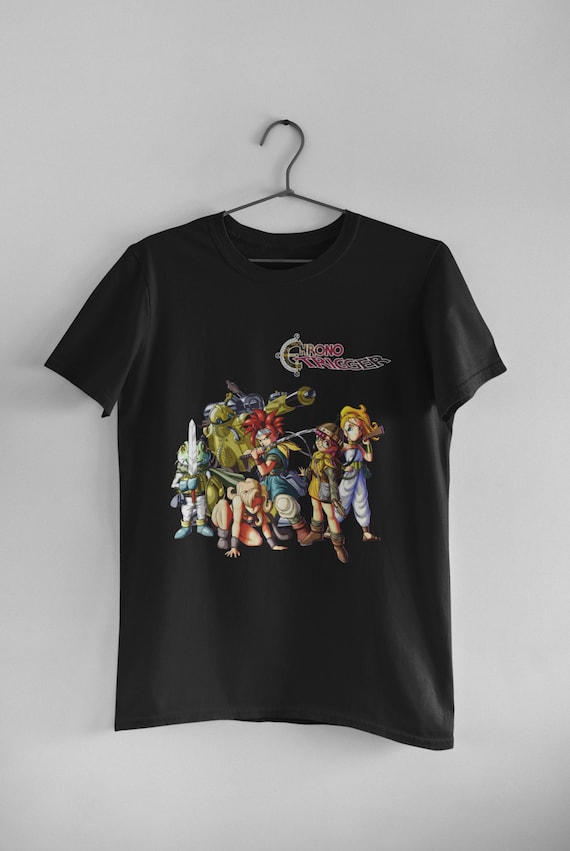Chrono Trigger Graphic T-shirt: Retro RPG Classic NES Gaming Tee