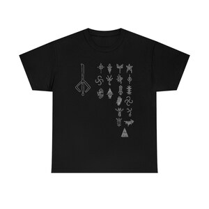 Bloodborne Caryll Runes T-Shirt: Minimalist Gaming Tee image 2