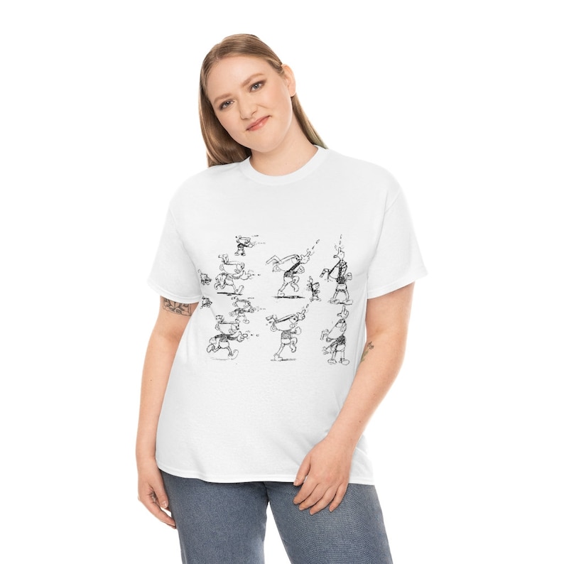 Cuphead Drawn Concept Art T Shirt: Unisex Gaming Graphic Tee image 5