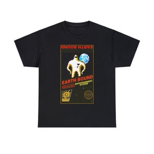 Earthbound T-Shirt: Classic JRPG, Retro Video Game, Vintage Style Graphic Tee Shirt