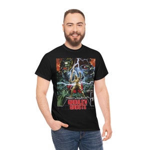Camiseta Ghouls n' Ghosts: camiseta gráfica retro vintage con diseño de caja de videojuegos imagen 5