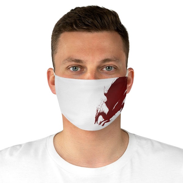 Dragon Age Origins Face Mask: High Quality Fabric Face Mask, Washable/Reusable, Adjustable, Gaming Masks, Blood Dragon, Cover Art
