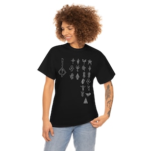 Bloodborne Caryll Runes T-Shirt: Minimalist Gaming Tee image 3