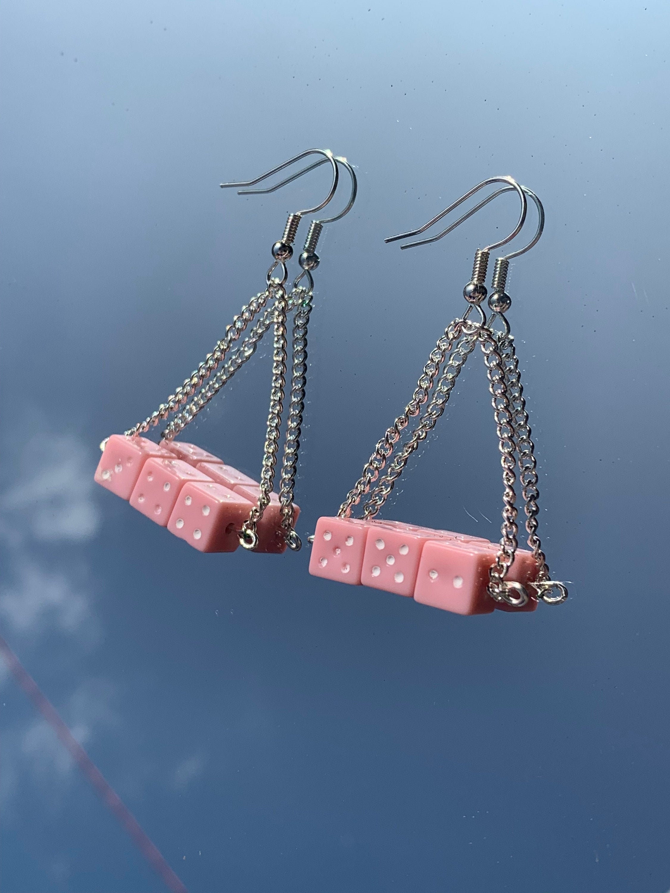 Dice Earrings Quirky Earrings Egirl Jewelry Best Seller Etsy