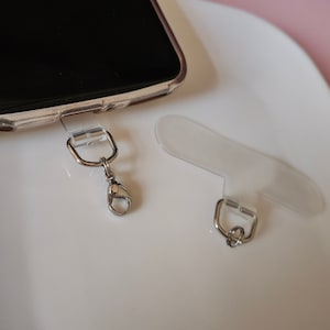 Phone Lanyard Plug, Silver | Accessoires, Anti Stof, Mobile Connector, Jewelry, Lobster Clasp, Phone Charms, Universal, Patch, Anti-Lost