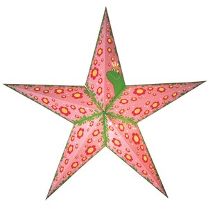 Gwiazdka papierowa "śliczna księżniczka" opcjonalnie z kablem i żarówką, gwiazda bożonarodzeniowa do zawieszenia, ręcznie robiona dekoracja okienna