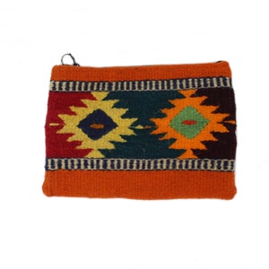 Handtasche aus Wolle Oaxaca, Tasche, Clutch, Handmade, Naturfarben