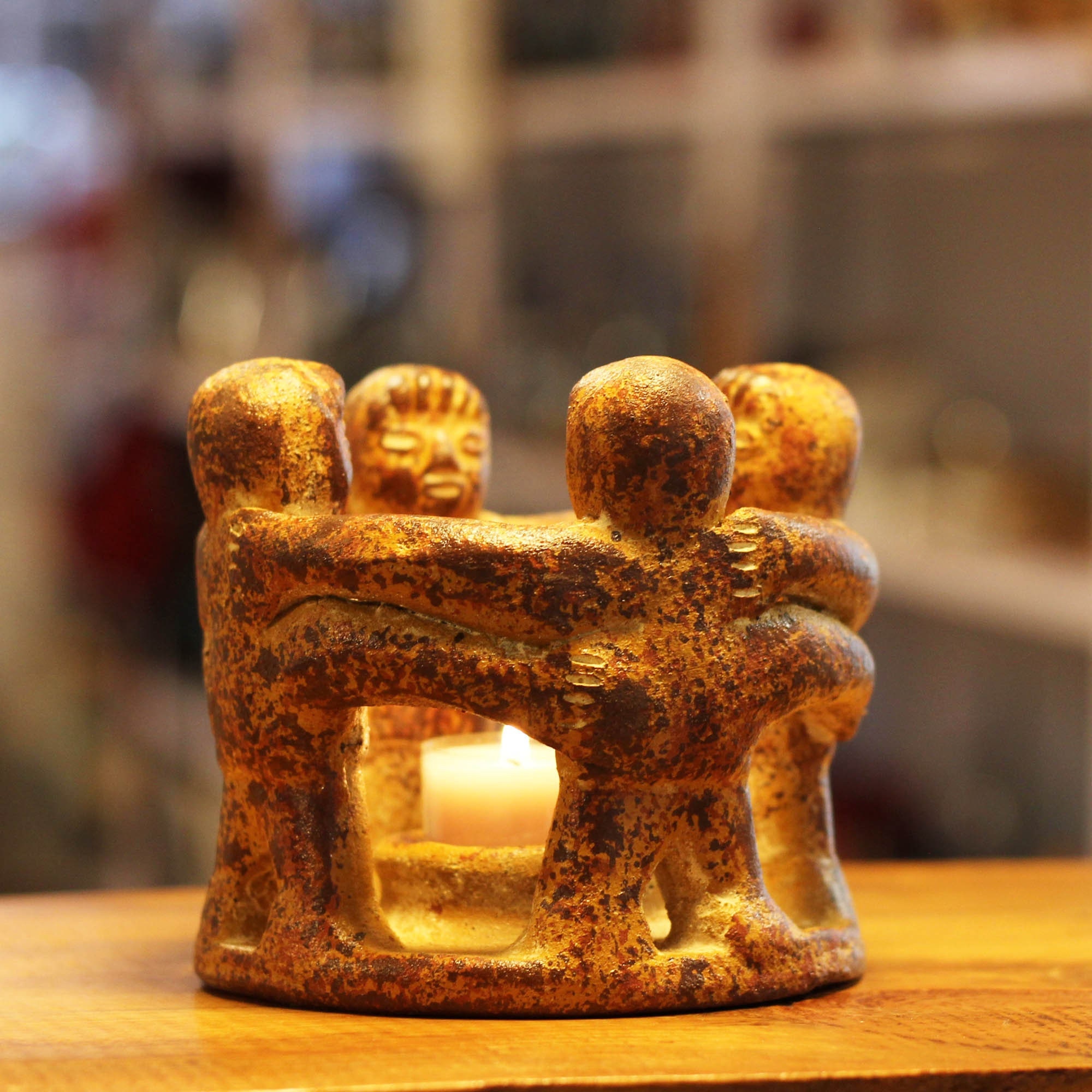 Circle of sale friends candle holder