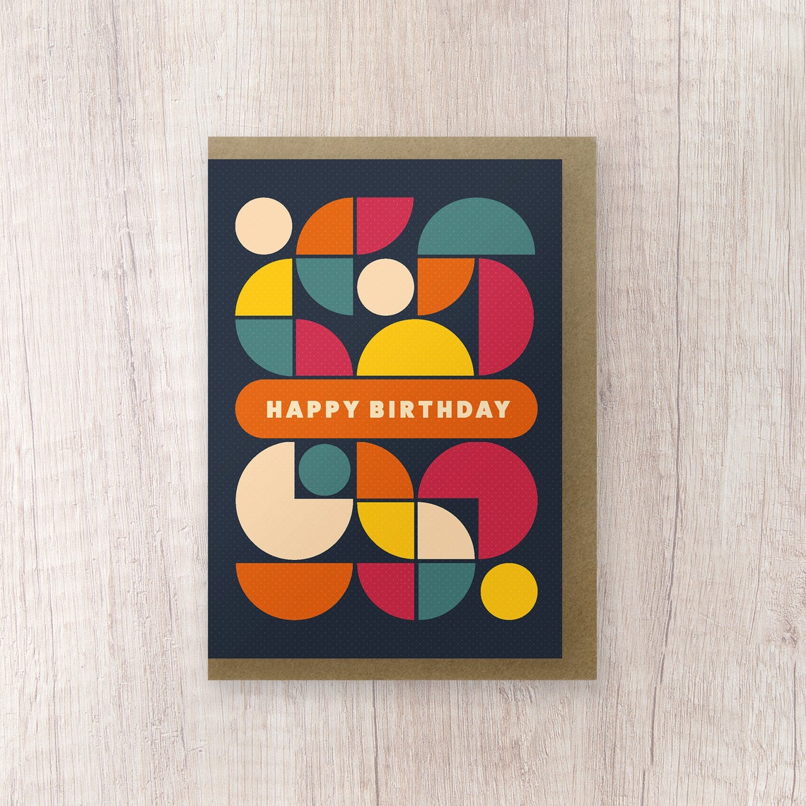 Birthday Card Pack of 3 Modern Birthday Card Stylish Card | Etsy