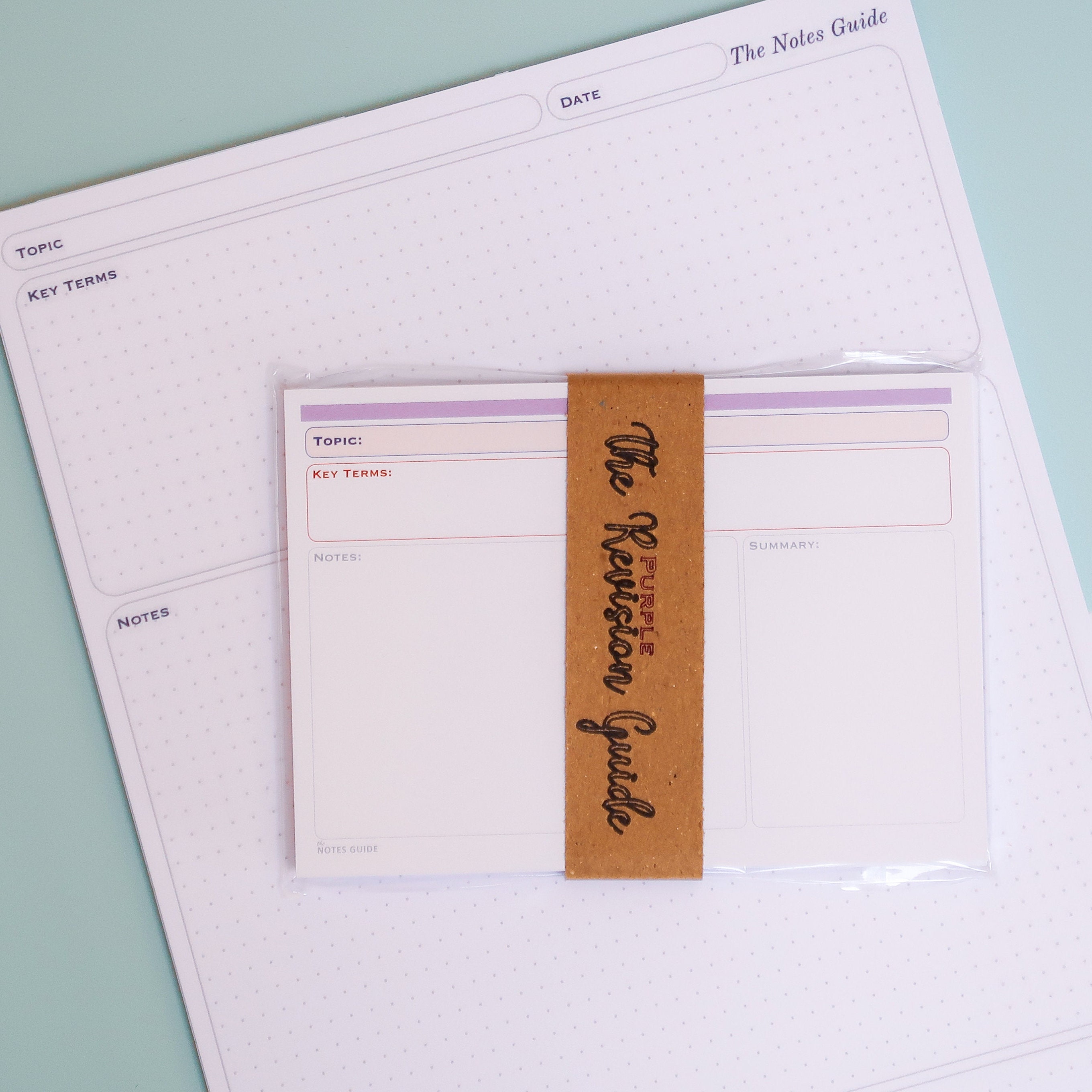 Revision Notepad Coloured Revision Flashcards and Notepad Bundle | for All Students at ...