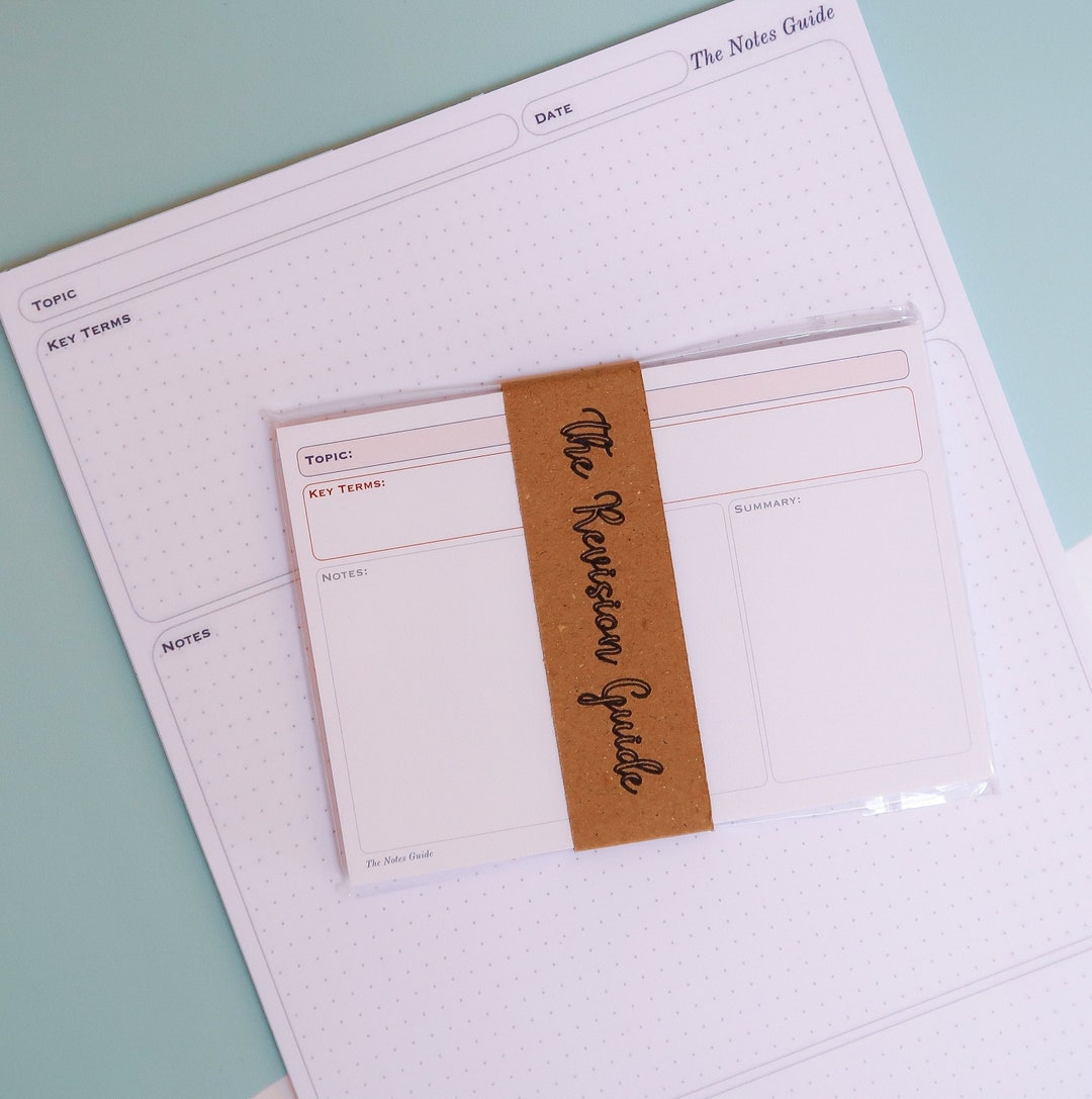 Revision Notepad This item is unavailable - Etsy