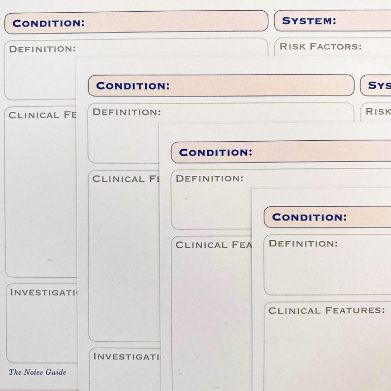 Medicine Flashcards for Healthcare Students and - Etsy