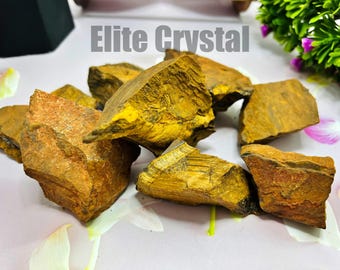 1 Kg Bulk Tiger Eye Rough | Raw Healing Crystal