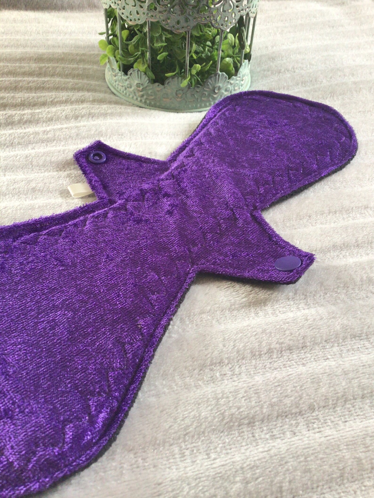Custom crushed velvet pads. Asymmetrical Etsy
