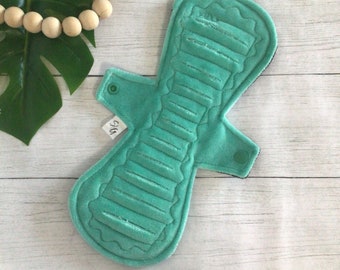 Mermaid cotton velour Gusher pad (made to order)