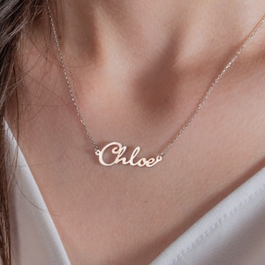 Personalized Name Necklace , Silver Name Necklace , Gold Mama Necklace , Custom Name Necklace , Gift for Her , Gift for Mom , Christmas Gift