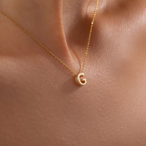 Personalized Initial Necklace - Custom Name Necklace - Letter Necklace - Gold,Silver Necklace - Wife Gifts - Gifts For Mom - Birthday Gift