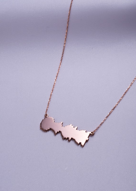Custom soundwave necklace deals