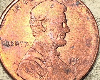 1996 D 1C RD Obverse Die Error coin. Unique!