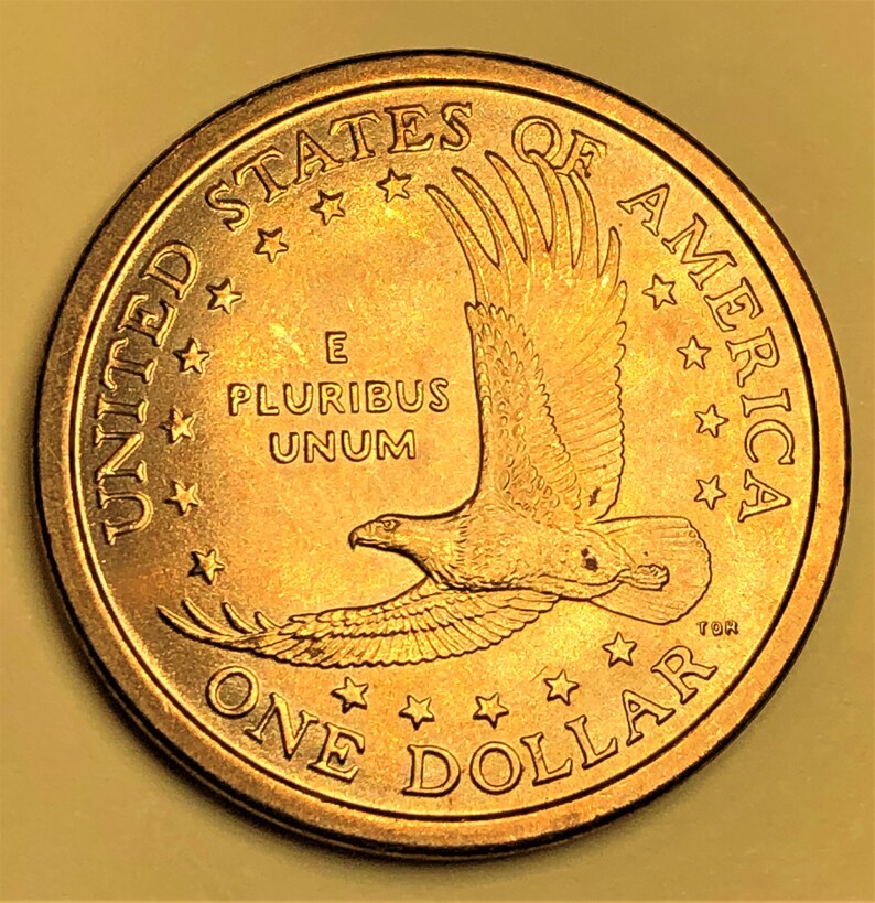 2000P SACAGAWEA dollar wounded eagle Die Break Etsy