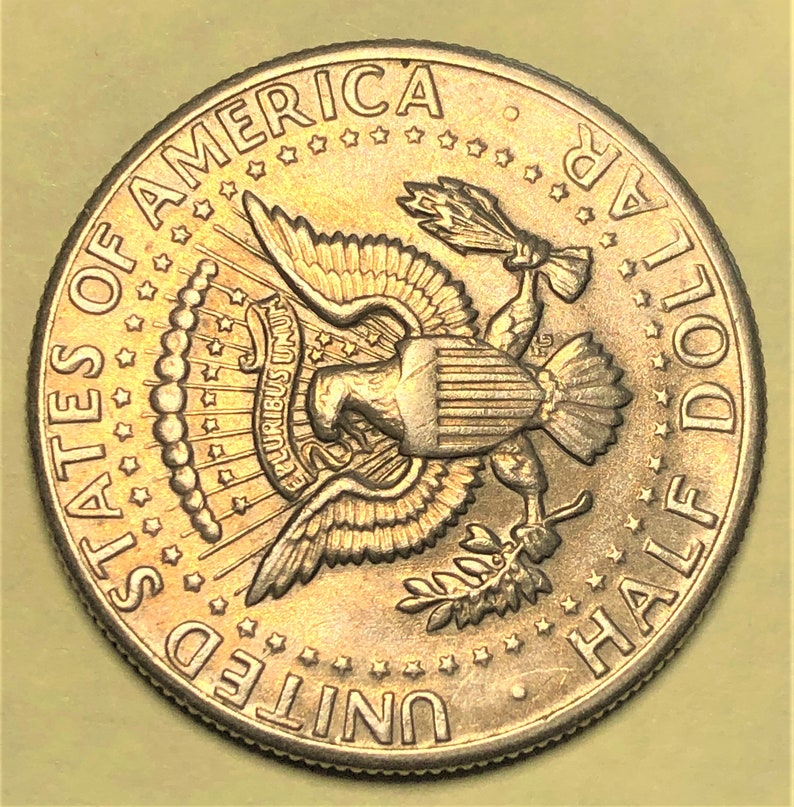 1971 D 50C Kennedy Half Dollar Coin in Excellent condition as Etsy