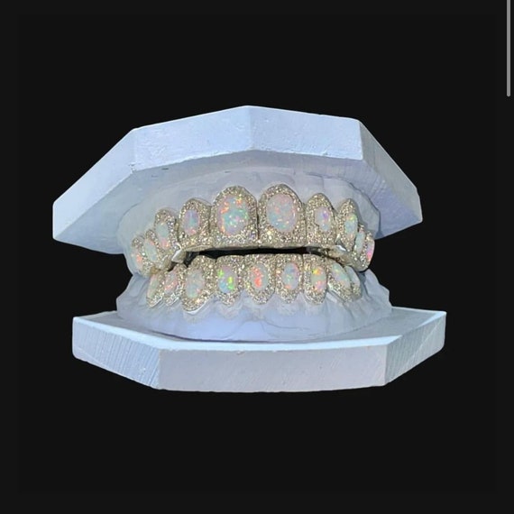 925 Sterling Silver Custom Grillz Personalized Vvs/vvs1 Etsy